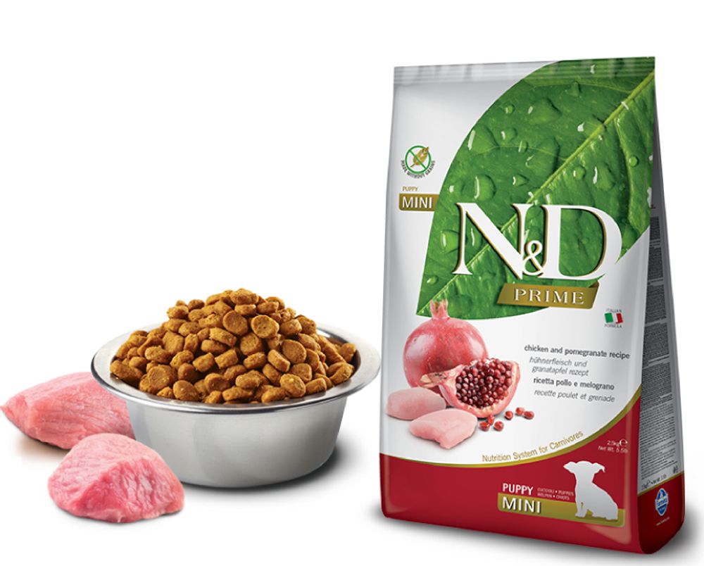 Farmina N&amp;D PRIME д/щ MINI курица с гранатом - 0,8 кг СРОК 14.11.26