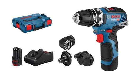 Шуруповерт аккумуляторный Bosch GSR 12V-35 FC (2 акк., з/у)