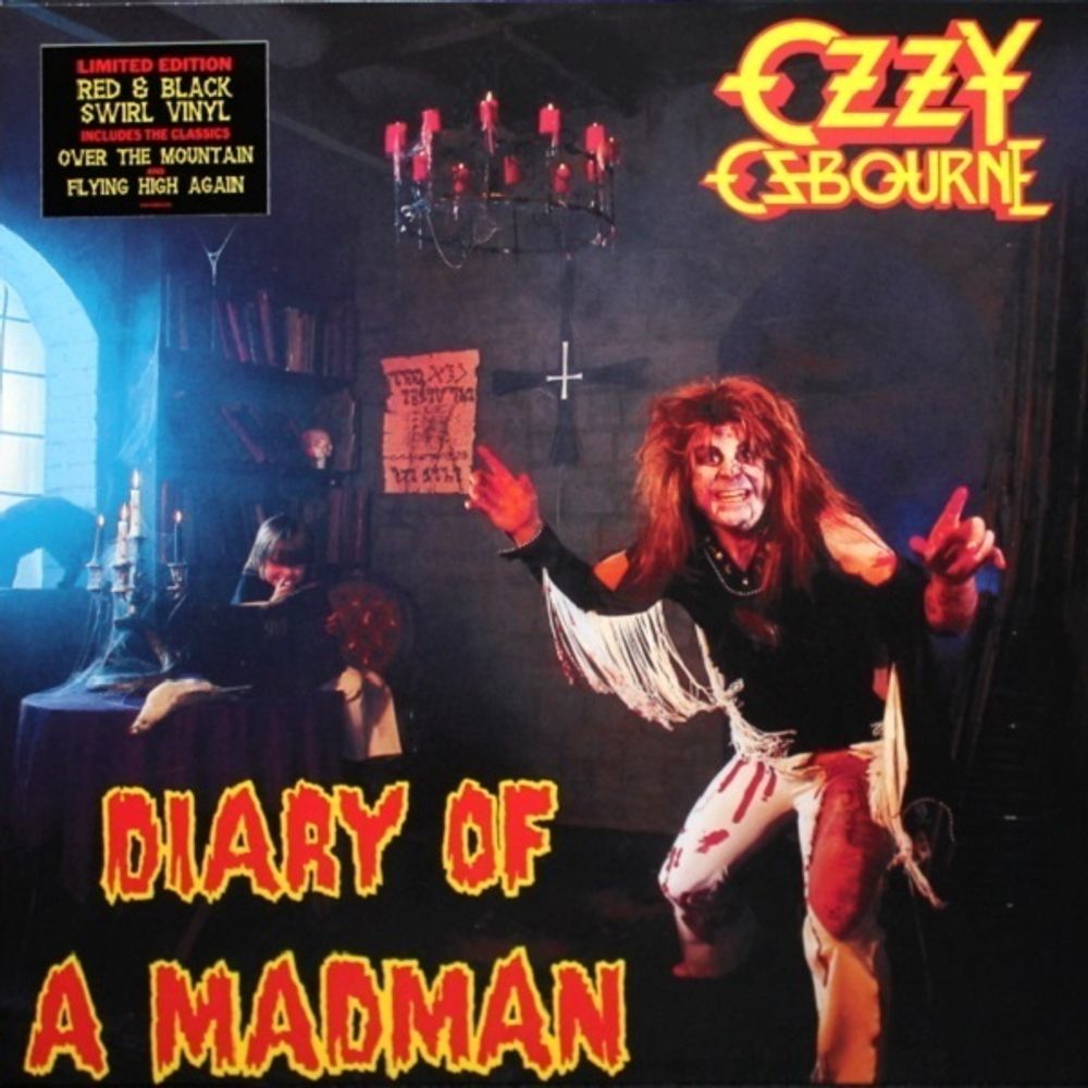 Ozzy Osbourne. Diary of a Madman (40th anniversary). 1 LP (Limited Marbled Vinyl). Оззи Осборн. Коллекционное издание на мраморном виниле