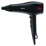 Фен Tefal HV5700D8, чёрный/розовый