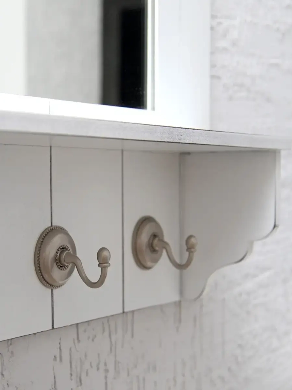 Зеркало настенное с полкой "Прованс"