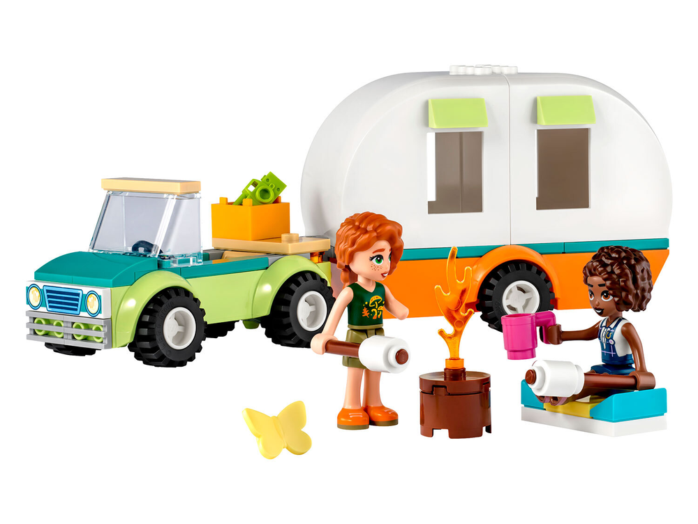 LEGO Friends 41726 «Праздничный поход» — кемпинг, костёр и мини-куклы