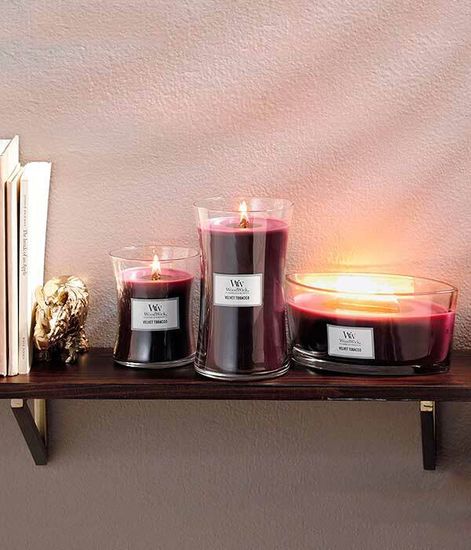 Пряная ежевика, ароматическая свеча эллипс, WoodWick