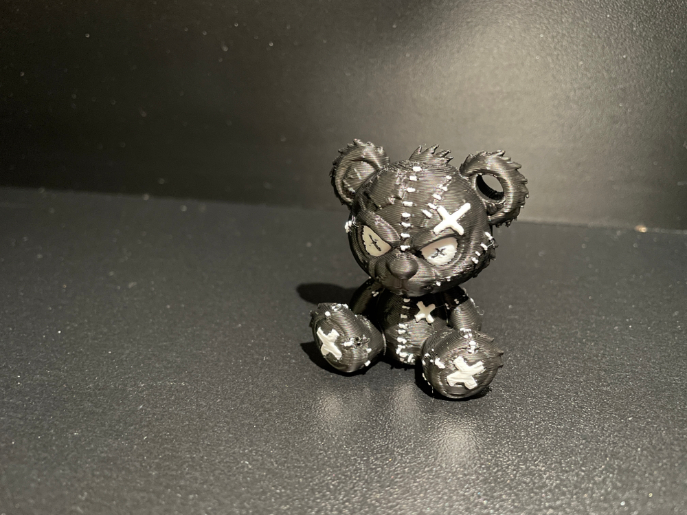 Брелок черный мишка