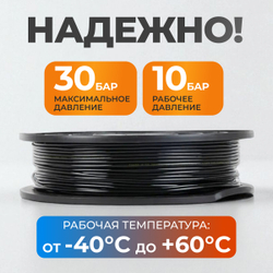 WDK-SPU2504 Трубка пневматическая прямая 2,5x4 мм, катушка 200 м