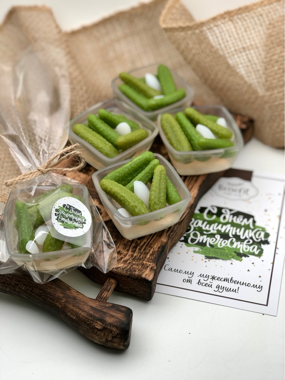 Мыло «Огурчики хрустящие»