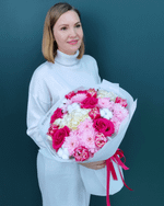 Яркий сборный букет(00476)