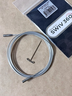 ChiaoGoo, Леска SWIV360, 125 см Large для съемных спиц размера L (готовая длина спиц 150см)