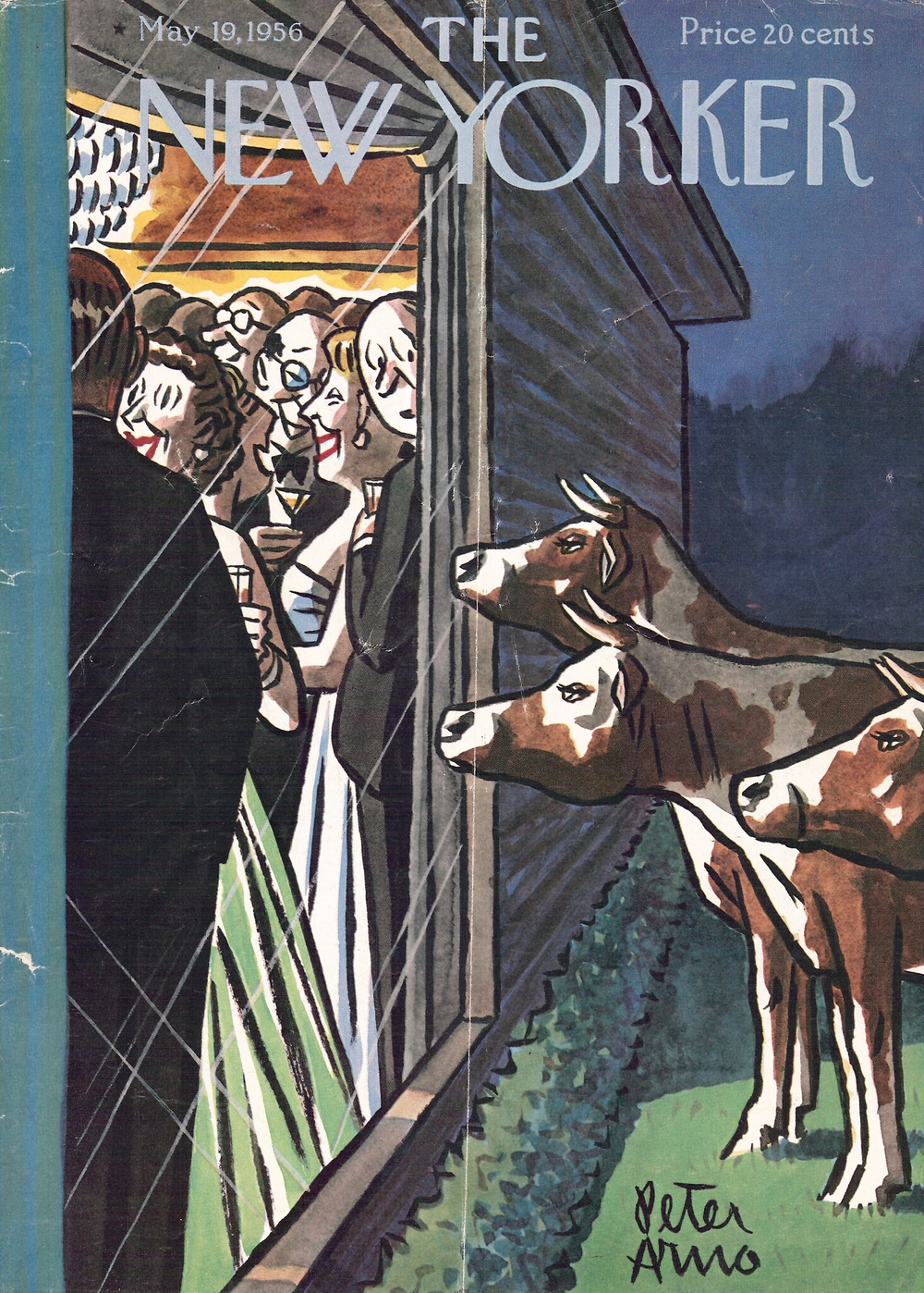 Журнал The New Yorker 19-05-1956, обложка