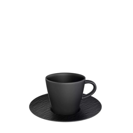 Villeroy & Boch Чашка с блюдцем Manufacture Rock 100 мл для эспрессо 10-4239-1430 + 10-4239-1420