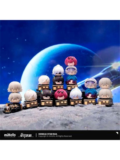 Фигурка Star Rail Фигурка случайная Поезд RPG Chibi Jenga 6911400439687