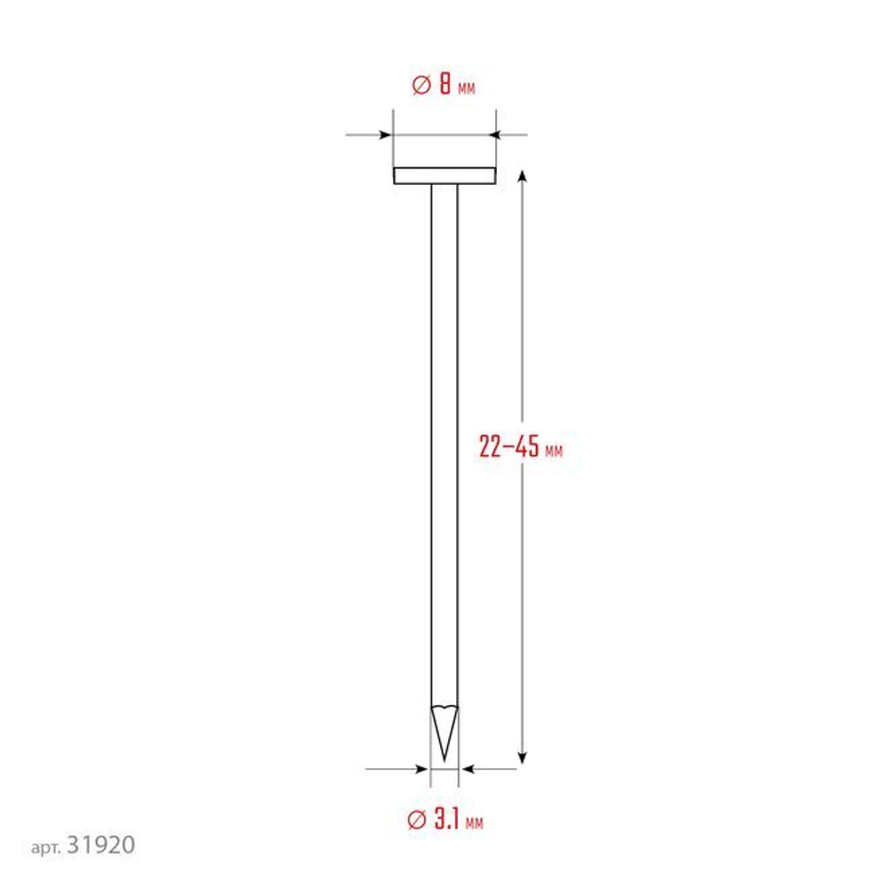 Пневматический кровельный нейлер для барабанных гвоздей ЗУБР CRN (22-45 мм), Профессионал (31920)