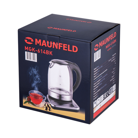 Чайник MAUNFELD MGK-614BK