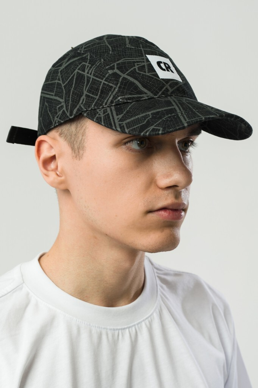 Кепка CODERED 5 Panel Город Черный