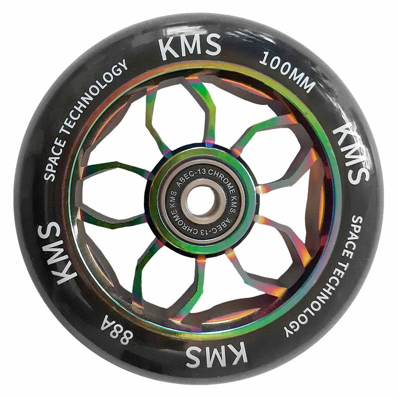 Колесо алюминиевое литое для трюковых самокатов 100 мм