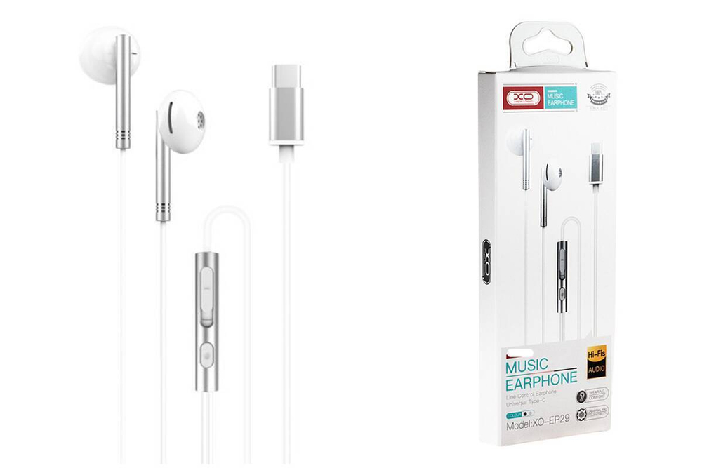 Наушники проводные EP29 metal type-C earphone