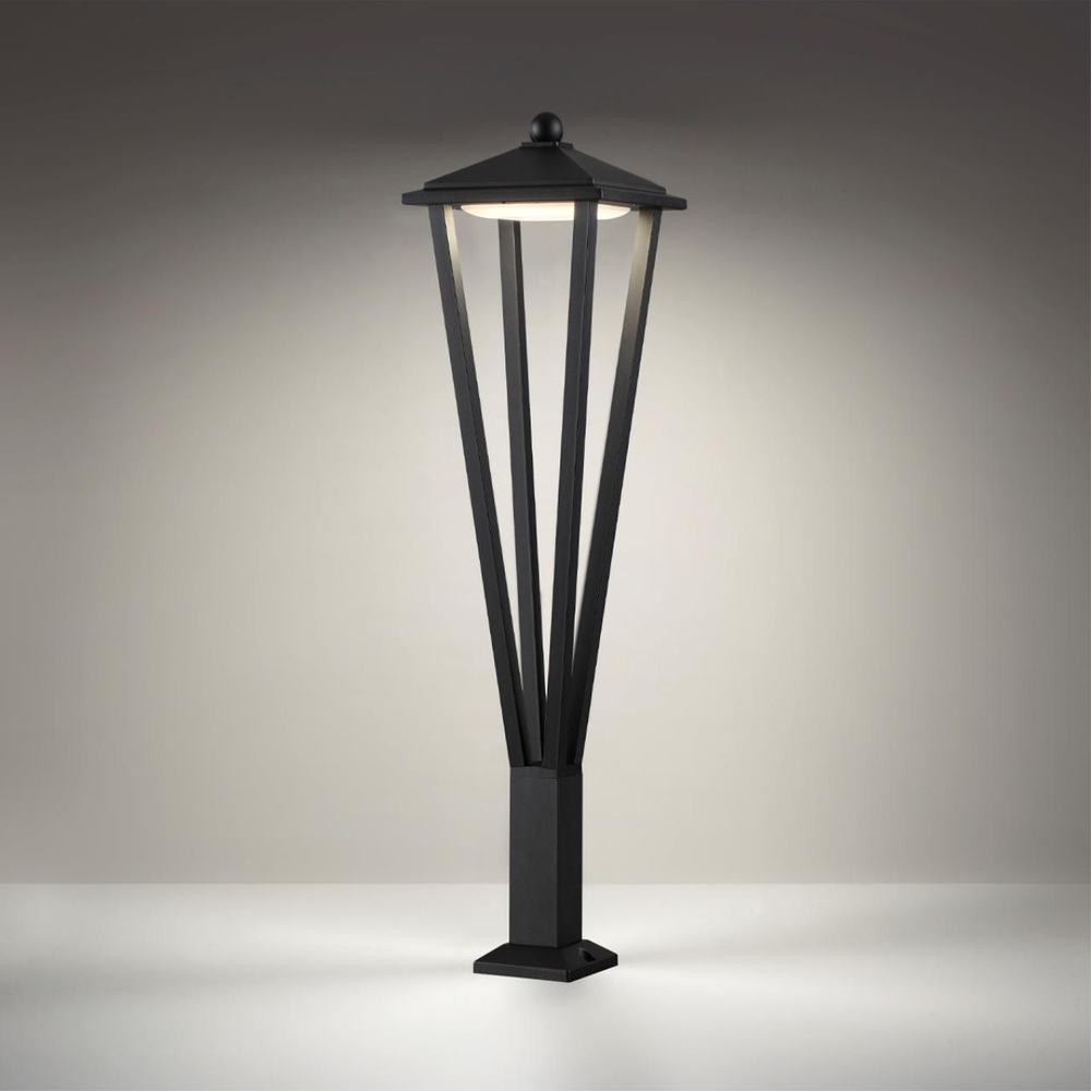 6655/12GL NATURE ODL24 719 черный/металл Уличный светильник IP65 LED 12W 4000K AC85-265V BEARITZ