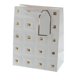 GAEM Пакет подарочный S (бумага 210г/м2, блок 12шт), L18 W10 H23 см, 4в.