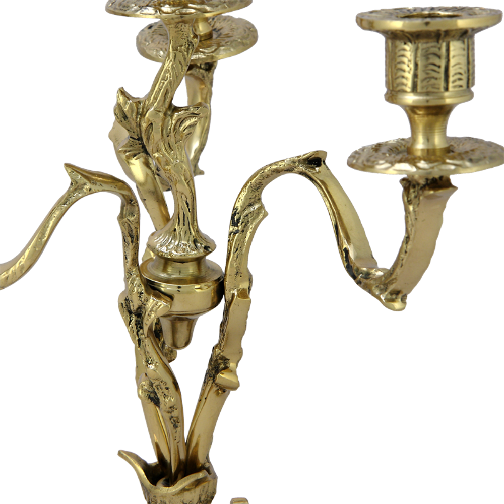 Bello De Bronze Каминные часы с канделябрами "Тюильри"