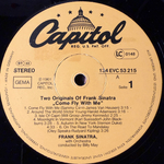 Frank Sinatra ‎– Come Fly With Me - Come Dance With Me 2LP (Германия)