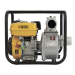 Мотопомпа бензиновая для чистой воды PX-80, 7 л.с, 3", 1000 л/мин, глубина 8 м, напор 30 м Denzel