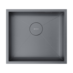 Кухонная мойка Omoikiri Kasen 49-16 INT GM нерж.сталь/вороненая сталь