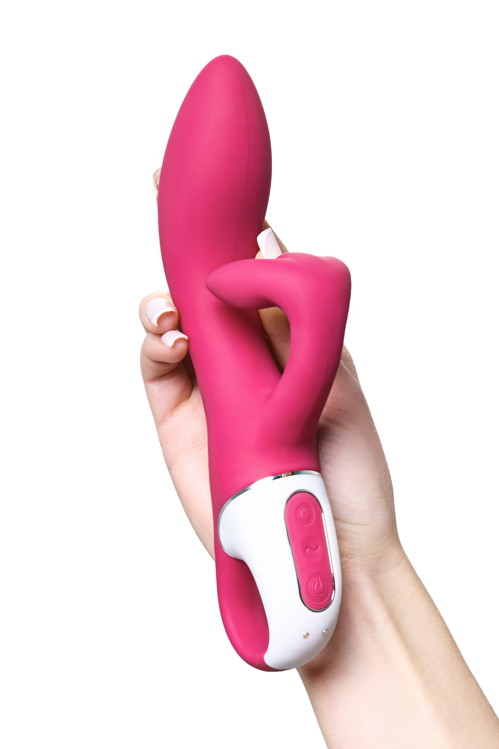 Нереалистичный вибратор Satisfyer Embrace me, красный