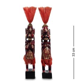 Decor and Gift 22-059 Статуэтка «Асмат» н-р из двух, 33 см