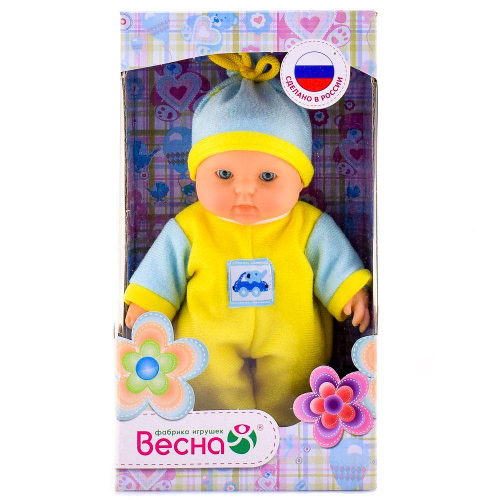 Пупс Карапуз 10 мальчик нов. коробка 20см. (Весна)