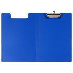 Папка-планшет с зажимом Спейс, ПВХ, синий 49761
