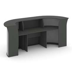 Riva Ресепшен набор вариант №3 А.РН-3 Антрацит 2844*950*1150