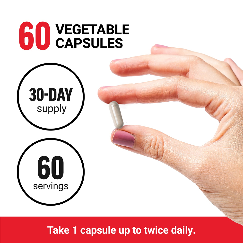 Force Factor, берберин, 500 мг, 60 растительных капсул