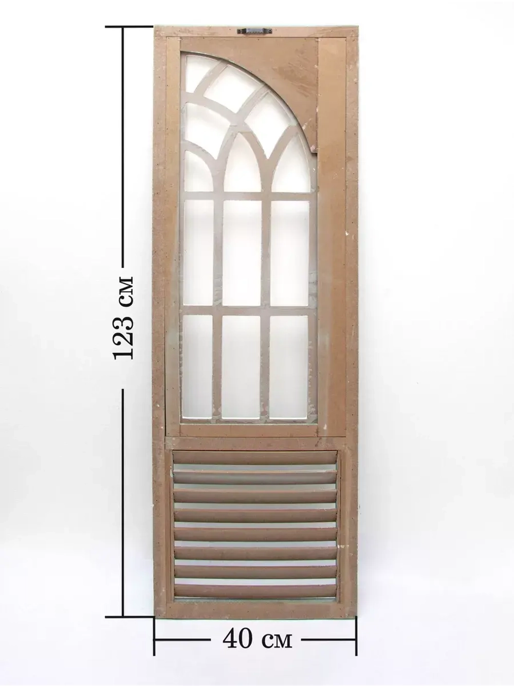 Панно деревянное "Фальш-окно" 123*80 см