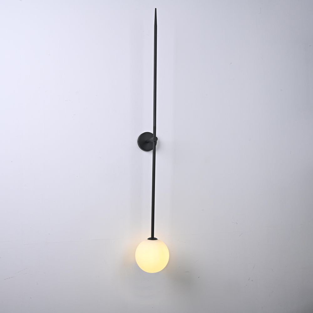 Настенный Светильник Lines Ball 150 Black By Imperiumloft