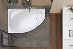 Акриловая ванна VAGNERPLAST HAPI 170x110 Left