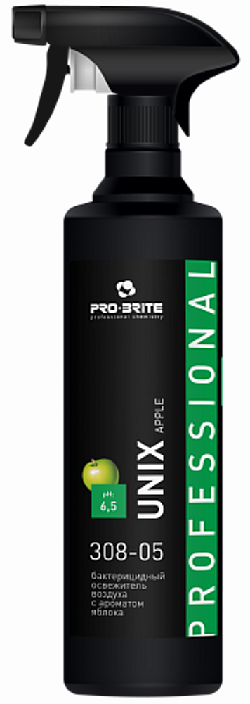 PRO-BRITE UNIX APPLE освежитель воздуха бактерицидный аромат яблоко, 0,5 л