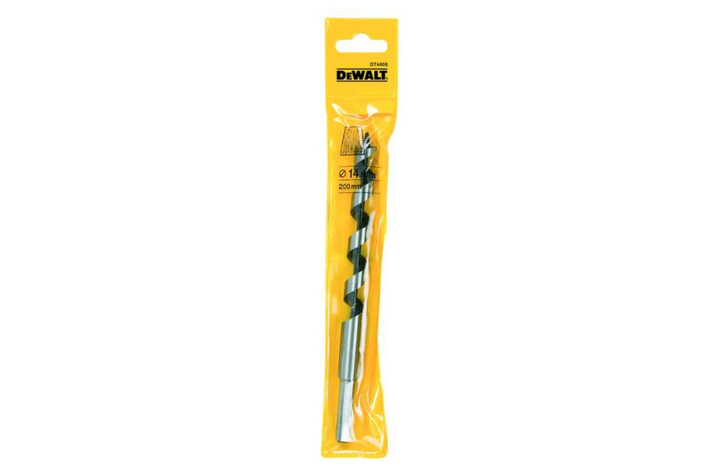 Сверло шнековое по дереву (14х100/200 мм) DEWALT DT 4608