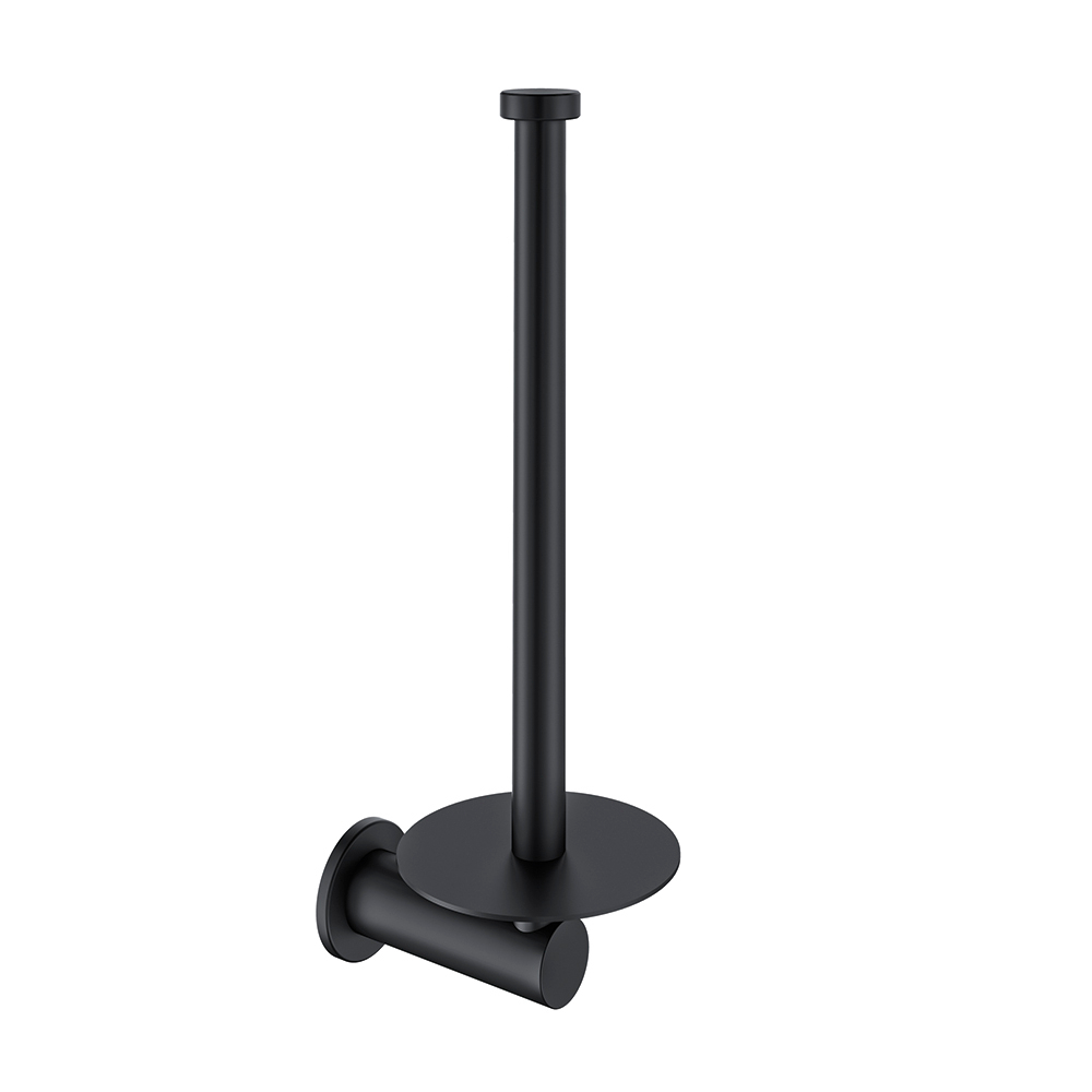 Держатель туалетной бумаги вертикальный, на 2 рулона ramonsoler.PORT02NM черный