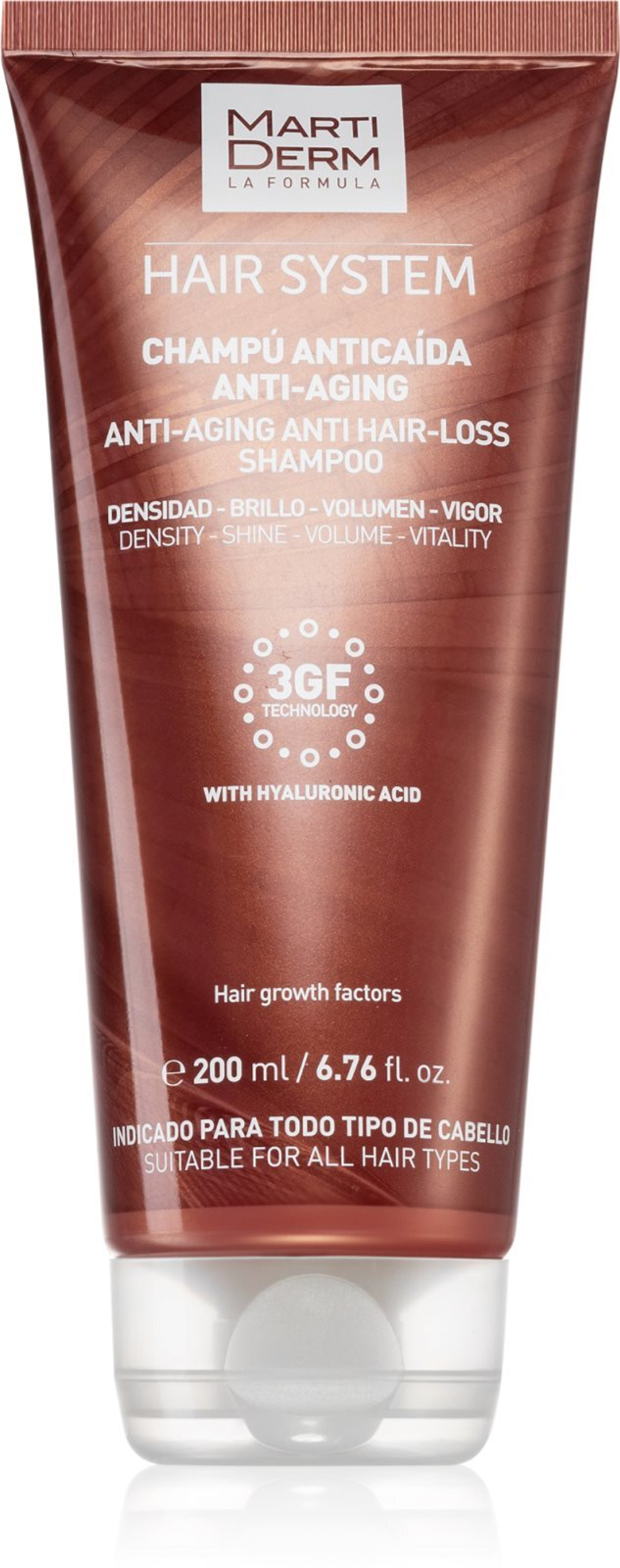 MartiDerm Hair System - шампунь против выпадения волос /   200  ml  / GTIN 8437015942094