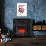 Каминокомплект Real Flame Ottawa DN с очагом Fobos Lux Black RC