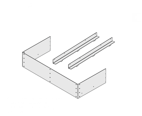SENTIO BY HARVIA Комплект креплений для защитного ограждения (для моделей QUBE-90 и QUBE-105), QUBE-HSR1