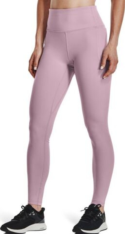 Леггинсы Under Armour Women's UA Meridian Ankle Leggings - mauve pink/metallic silver