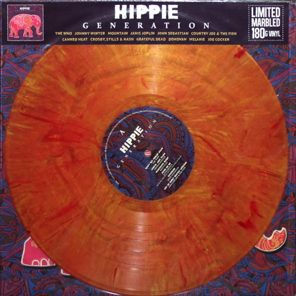 Сборник / Hippie Generation (Coloured Vinyl)(LP)