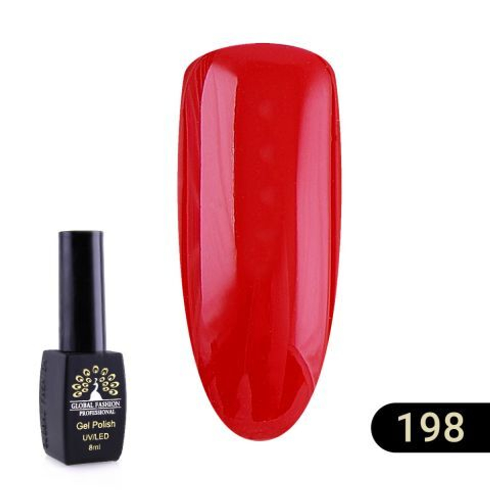 Гель лак BLACK ELITE 198, Global Fashion 8 мл
