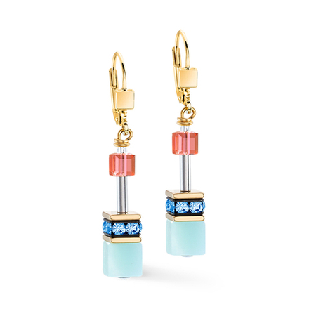 Серьги Coeur de Lion Multicolour Rainbow 4905/20-1520
