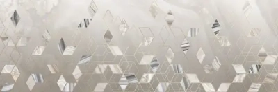 Декоративная плитка ALMA Ceramica DWU12RLA04R Riola 74x24.6 бежевая глянцевая под камень / с орнаментом