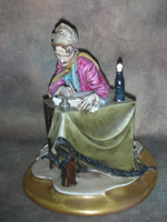 Статуэтка. Фарфор. Поэт. Capodimonte. Италия