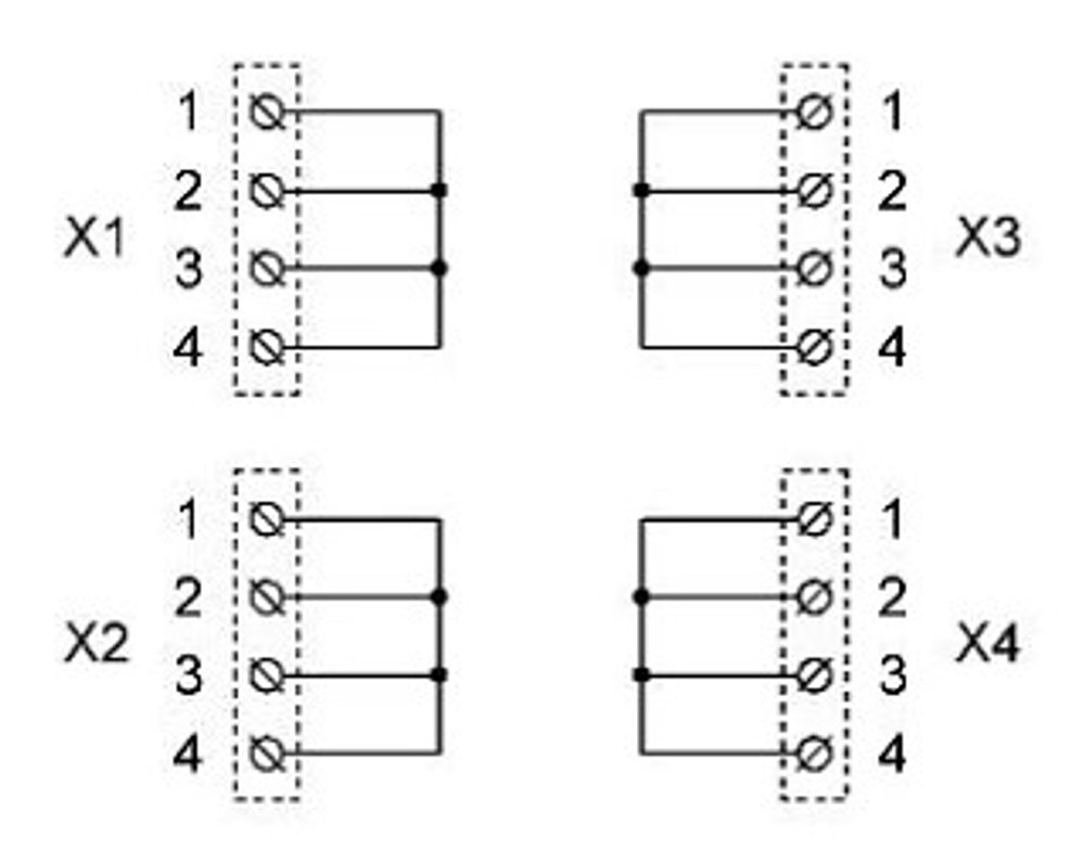 Комплект монтажный 7.3 DIN арт. DN0-R-0404.2-7.3 (для коммутации Can-шины)