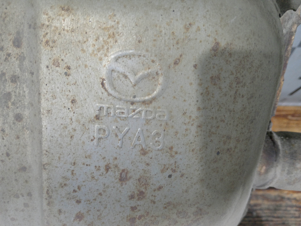 Глушитель Mazda CX-9 2 (TC) 16-24 Б/У Оригинал PYA340100A