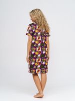 924 Халат "Тропики/фиолетовый" SveTekst (Акция)